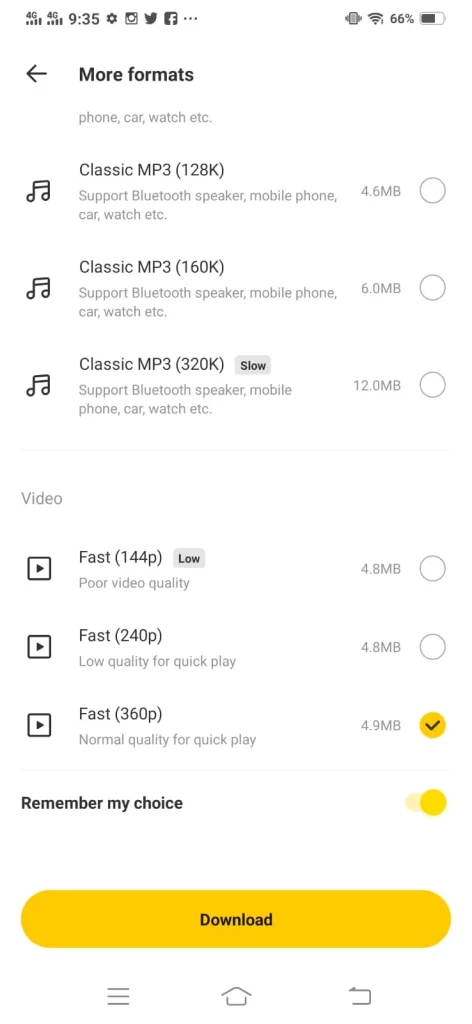 snaptube apk